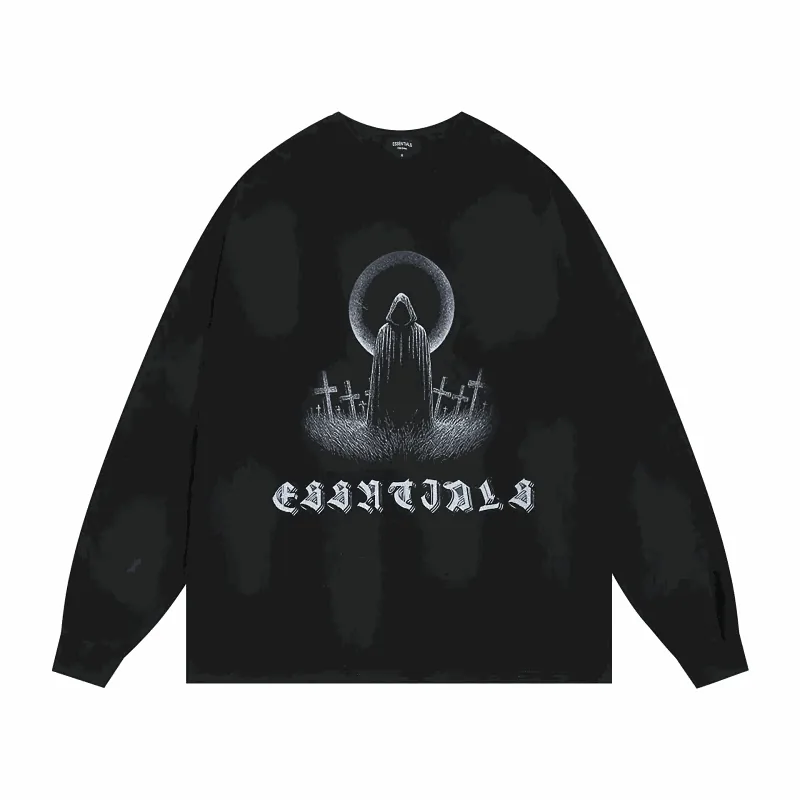 FOG Essentials Grim Reaper Long Sleeve QC photo showing graphic front