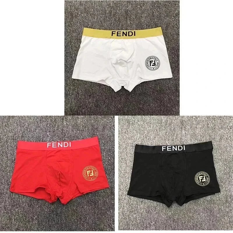 FENDI 白+黑+红 礼盒装