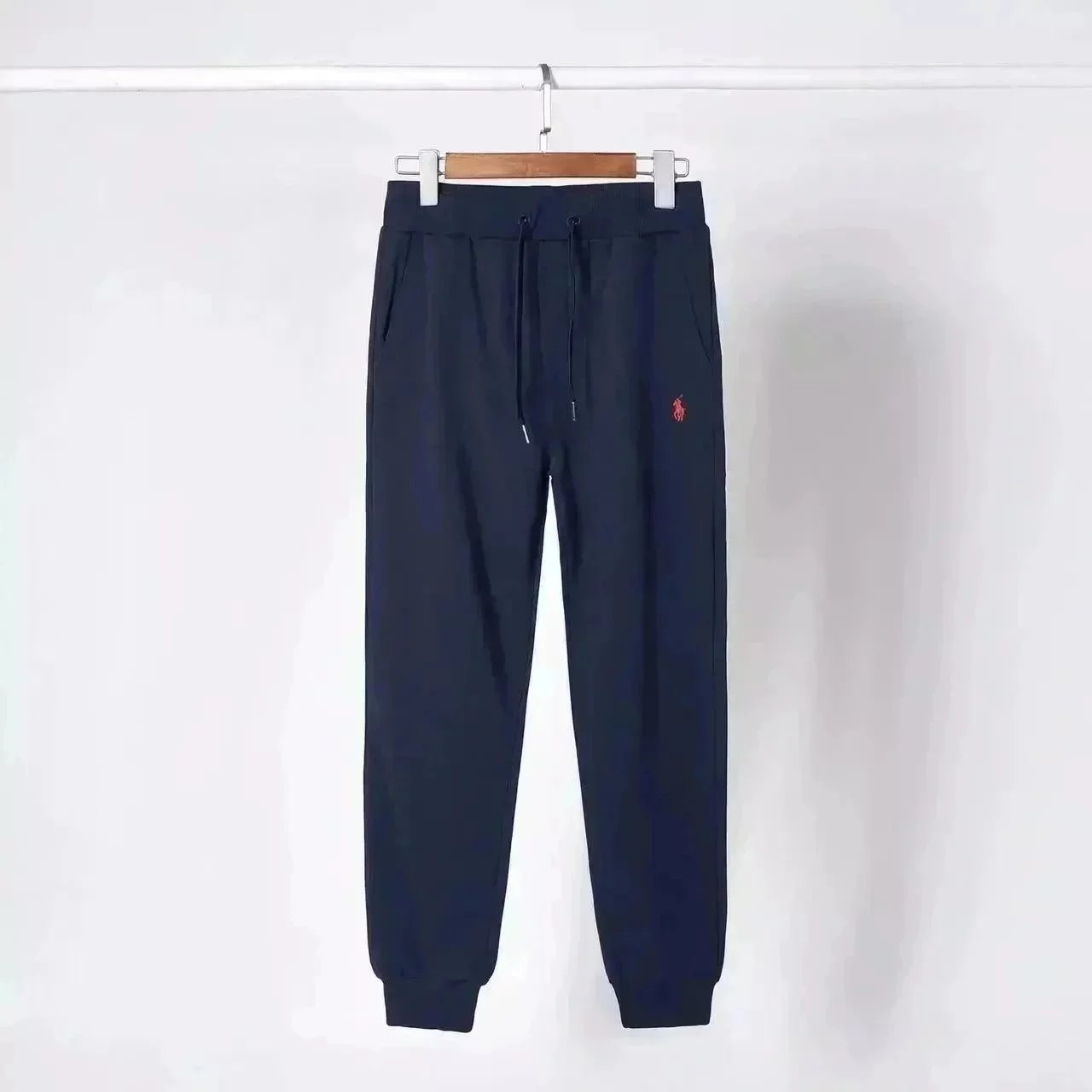 宝蓝红标裤子