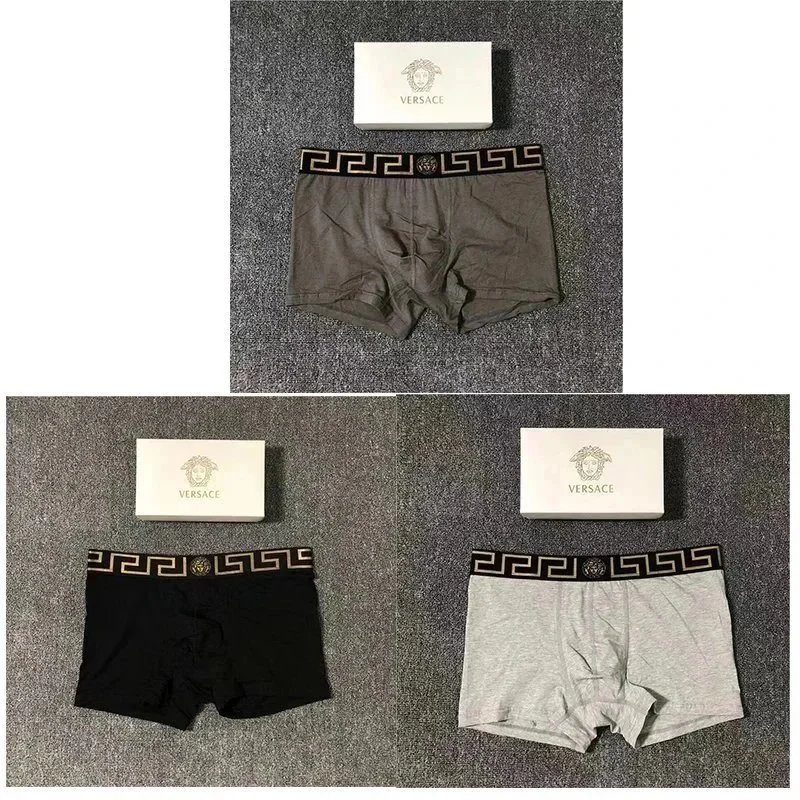 VERSACE 白+深灰+黑 礼盒装