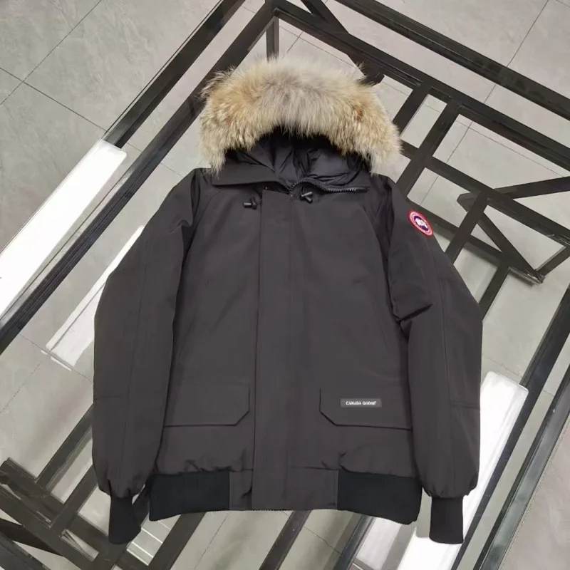 羽绒服大鹅夹克-深灰