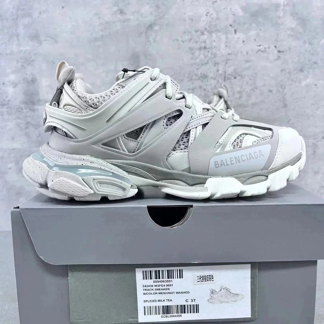 GOOD 巴黎Track3.0 拼接奶茶色