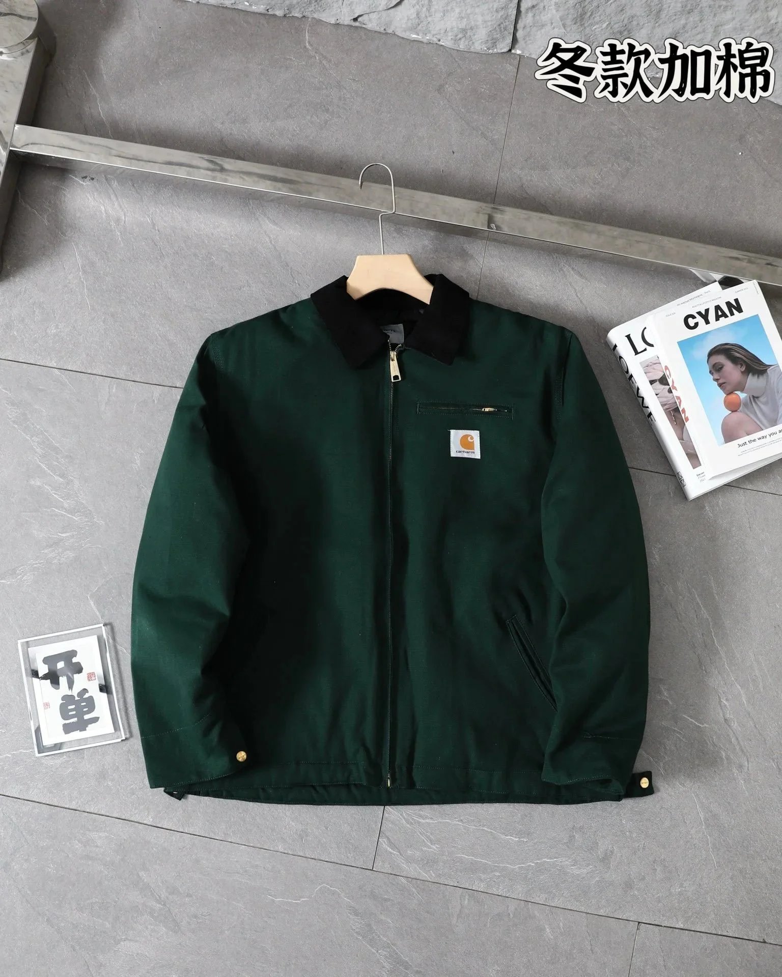 KB08墨绿【棉服】*Top quality