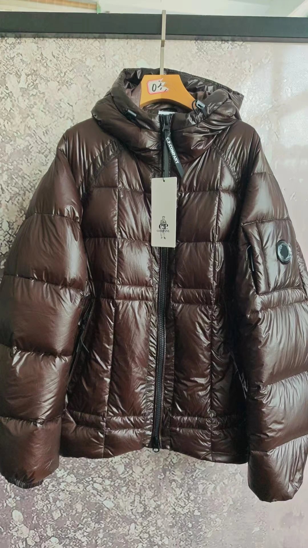 羽绒服-棕色（90%白鸭绒，高品质）