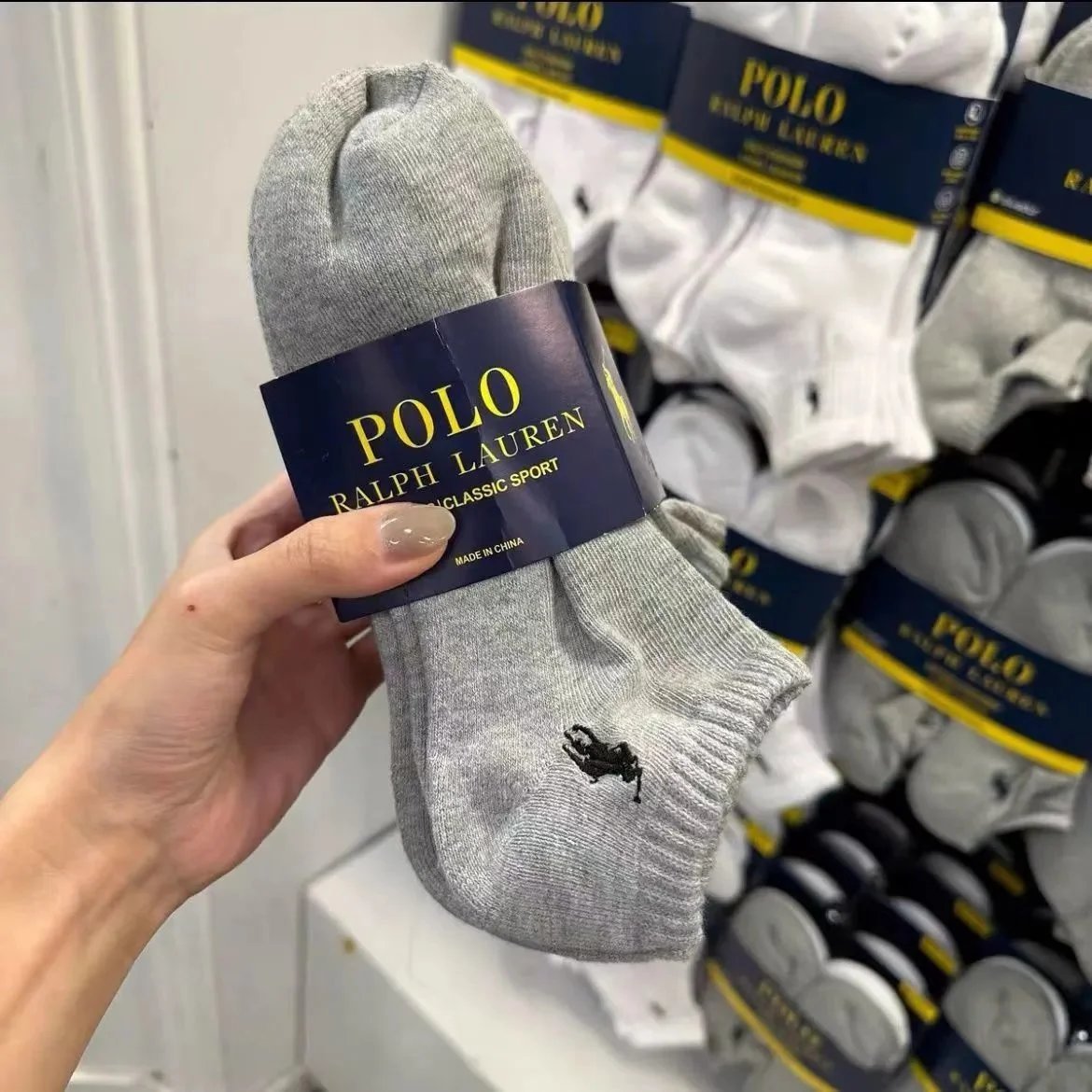 Gray Short-6 Pairs