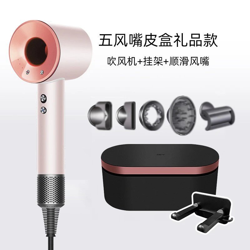 樱花粉【五个风嘴+皮质礼盒】