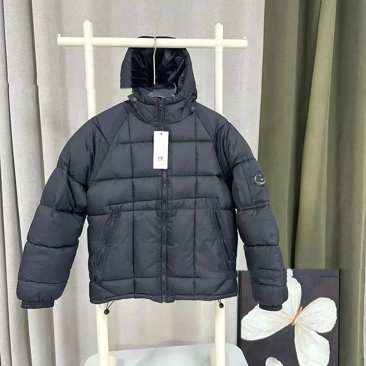 C羽绒服蓝色（无护镜）