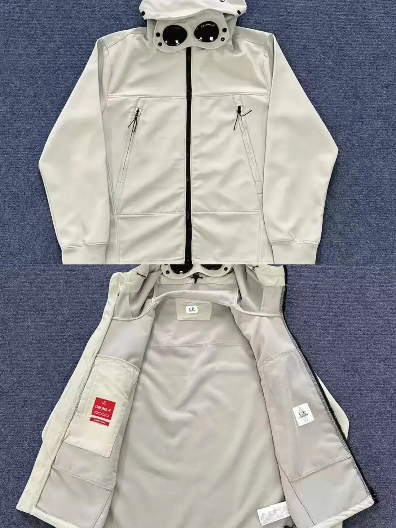 C银白色夹克