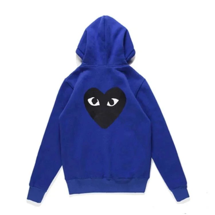 毛圈蓝色套头