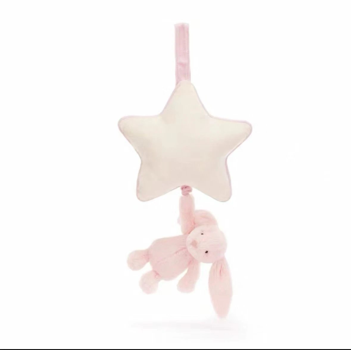 粉色邦尼兔拉铃28cm