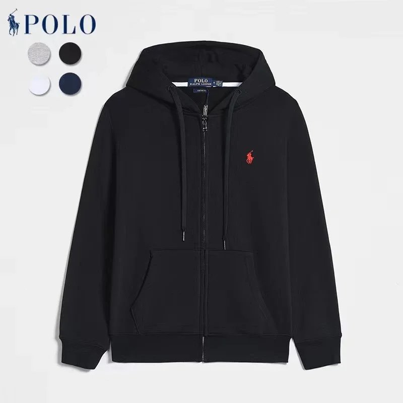 黑色红标拉链  hoodie