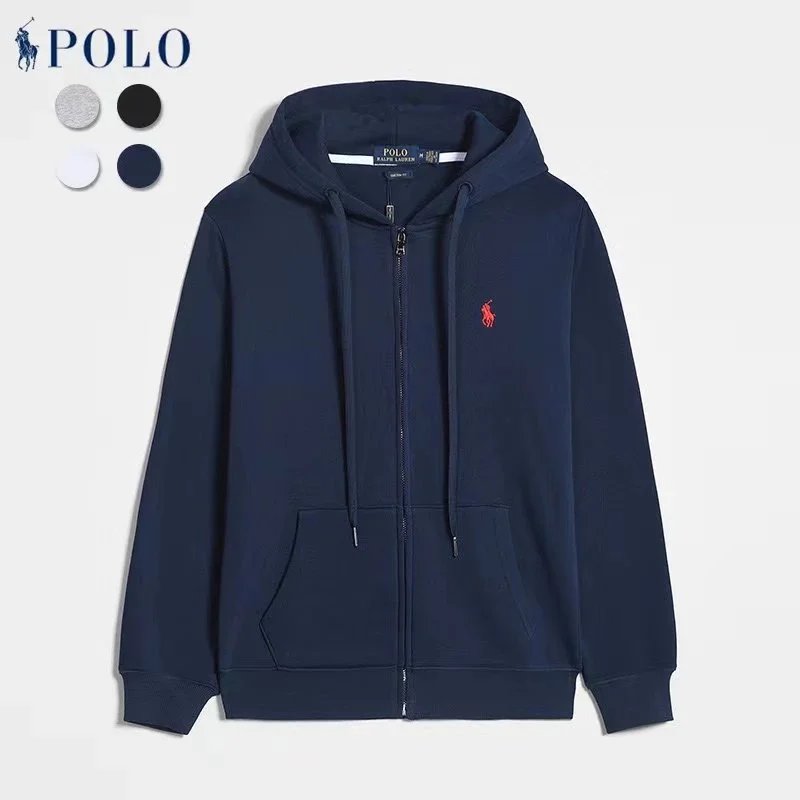 蓝色红标 拉链   hoodie