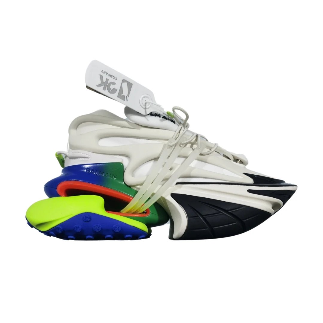 White Blue Green Yellow
