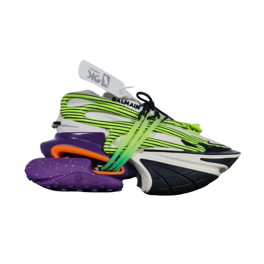 Fluorescent Yellow-Purple