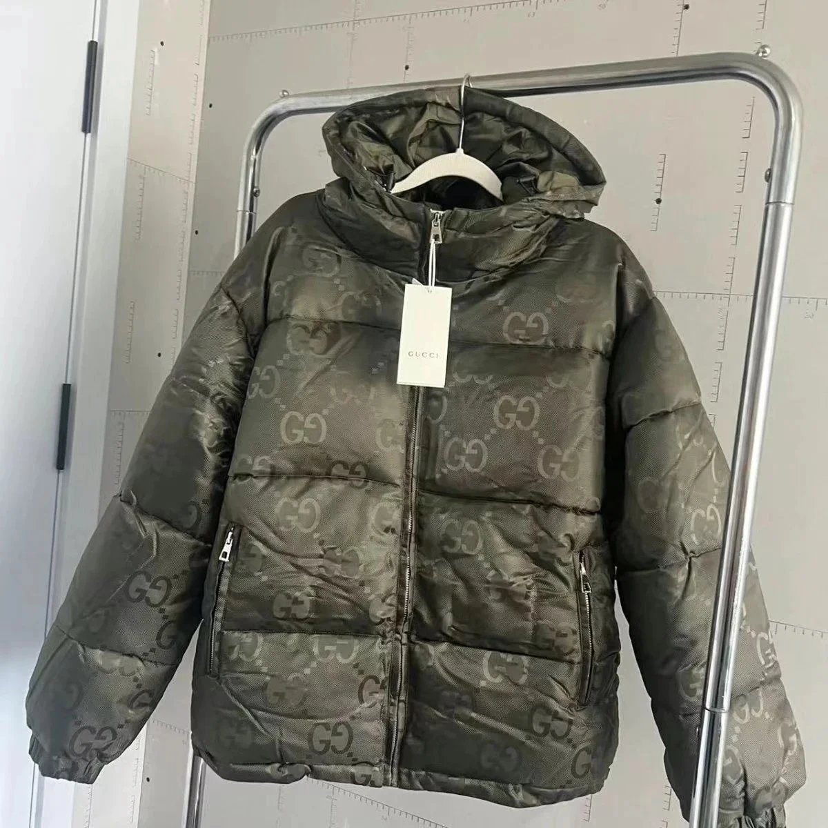 GUCCI军绿色