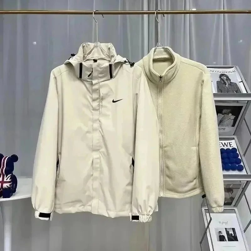 NK可拆卸连帽626三合一-白色