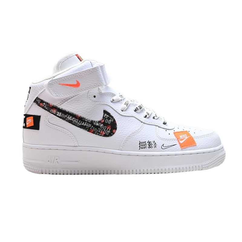 White Black Orange