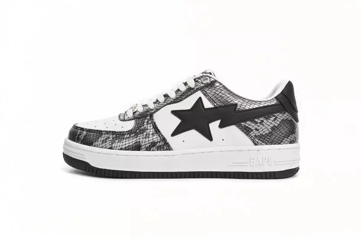 Snake Skin Black