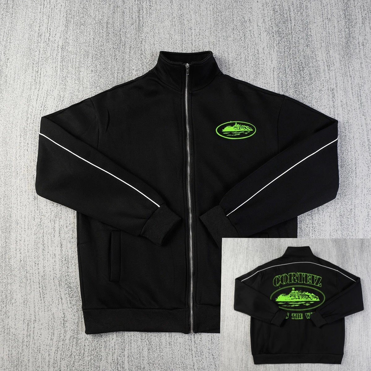 8102黑绿【Hoodie】