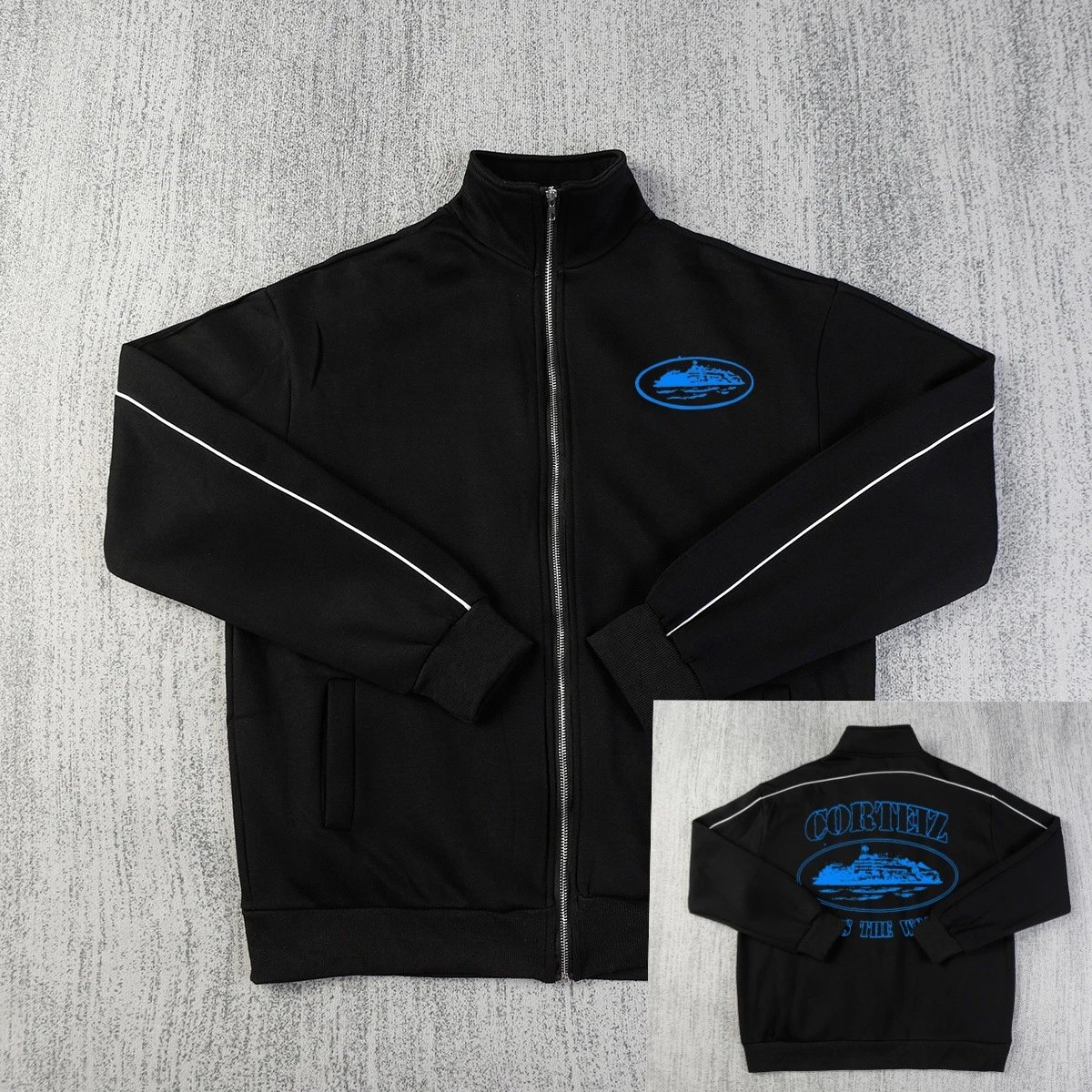 8102黑深蓝【Hoodie】