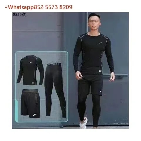 NK黑色长袖三件套