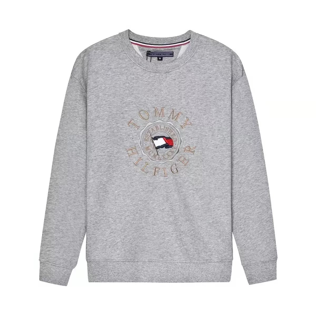 Tommy Hilfiger Registered Trademark Est. 1985 Graphic Crewneck Sweatshirt Navy