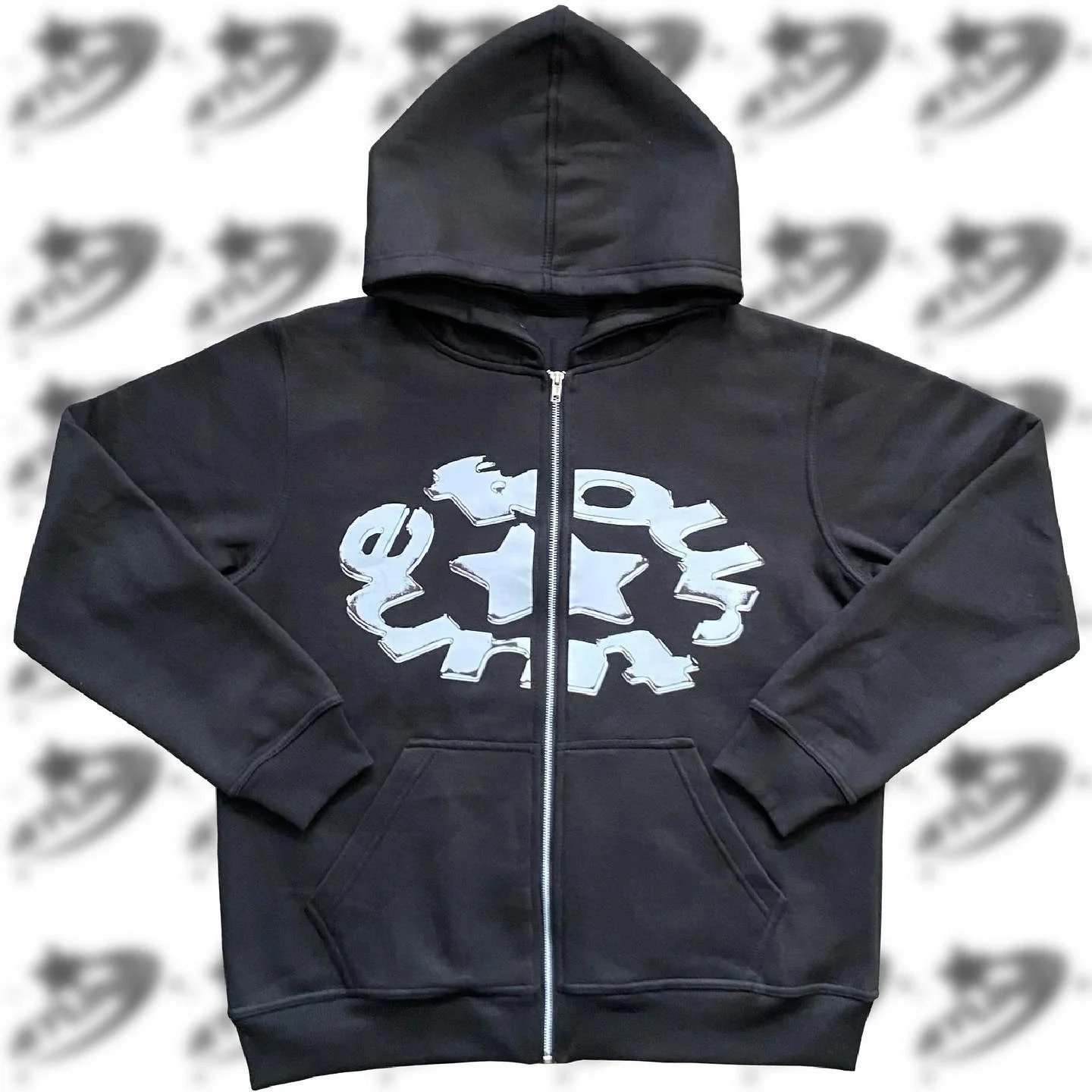全脸拉链深灰色01
