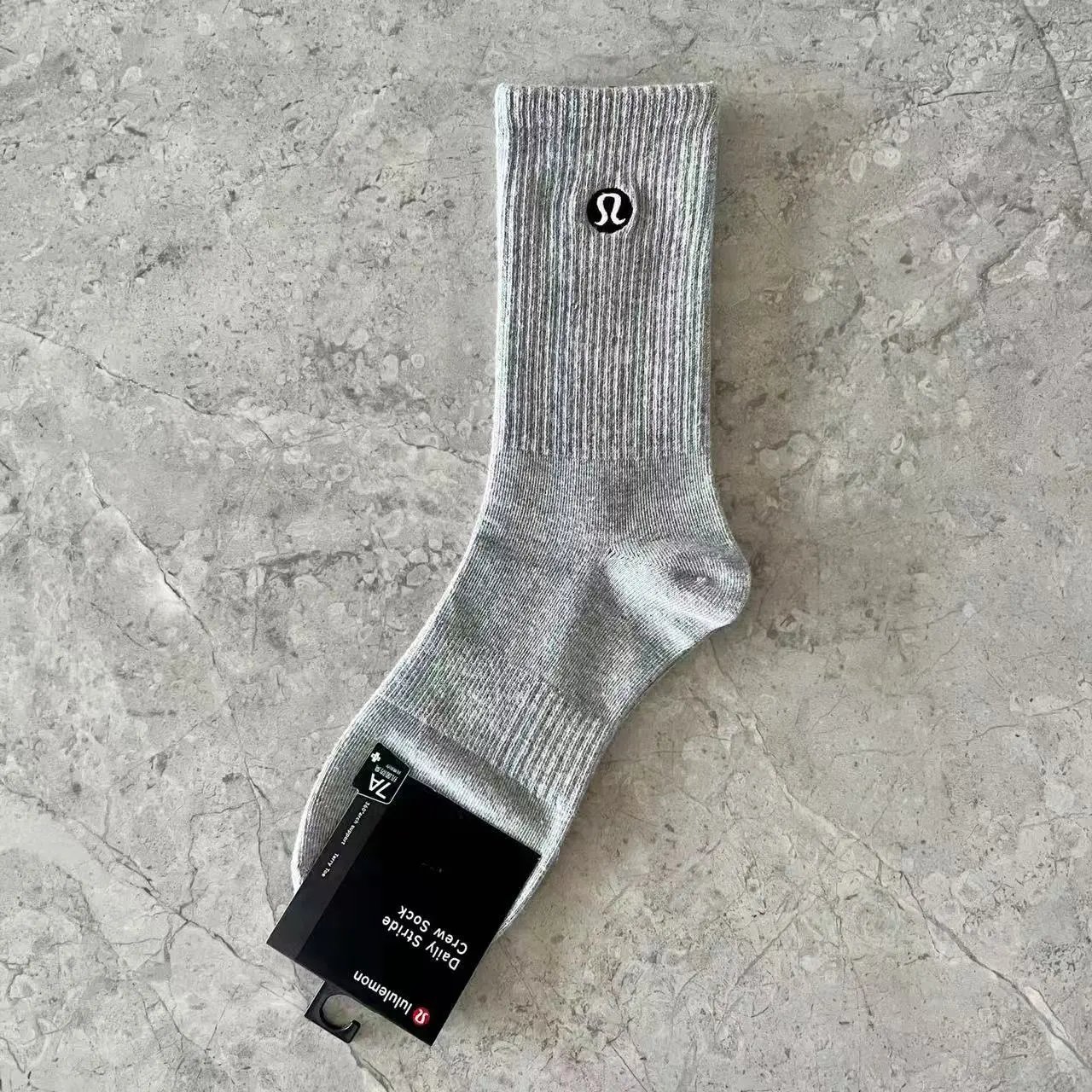 Gray tall boots
