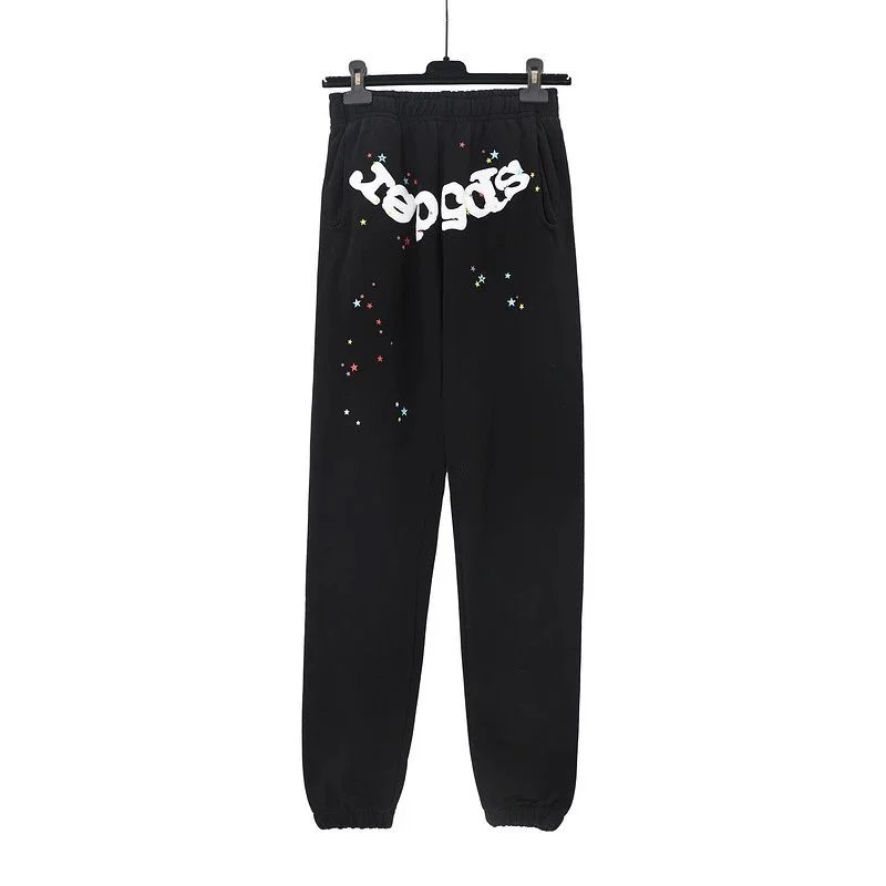 Black trousers (with white lettering)