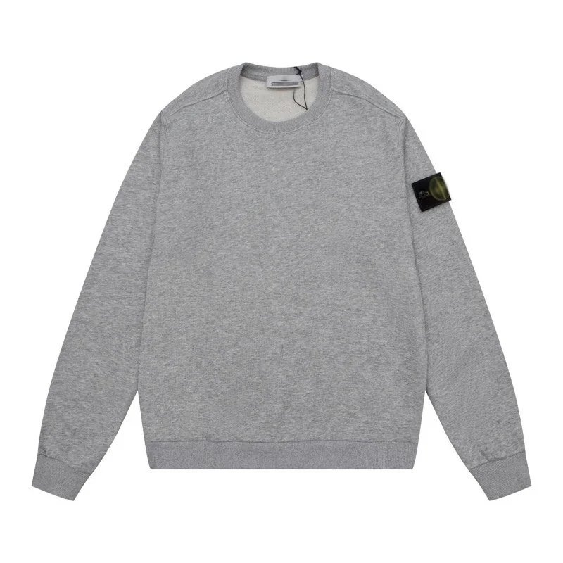 Light gray long-sleeved