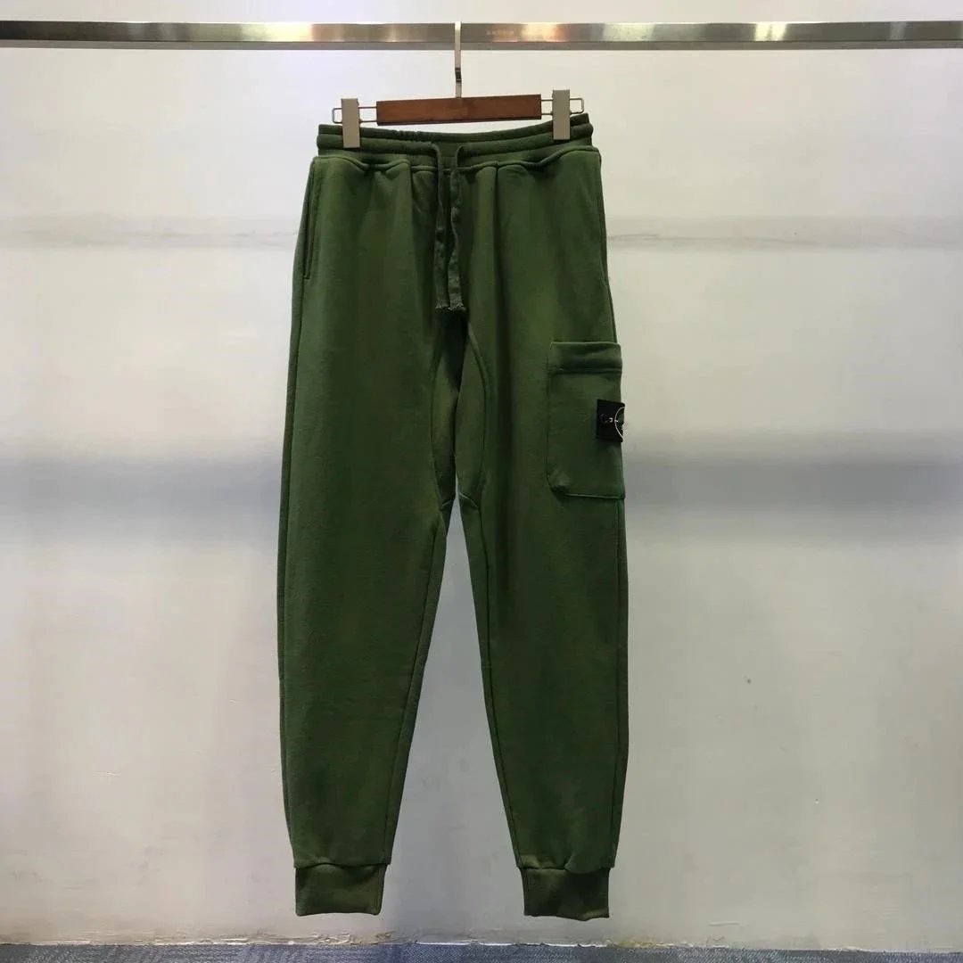 Green trousers