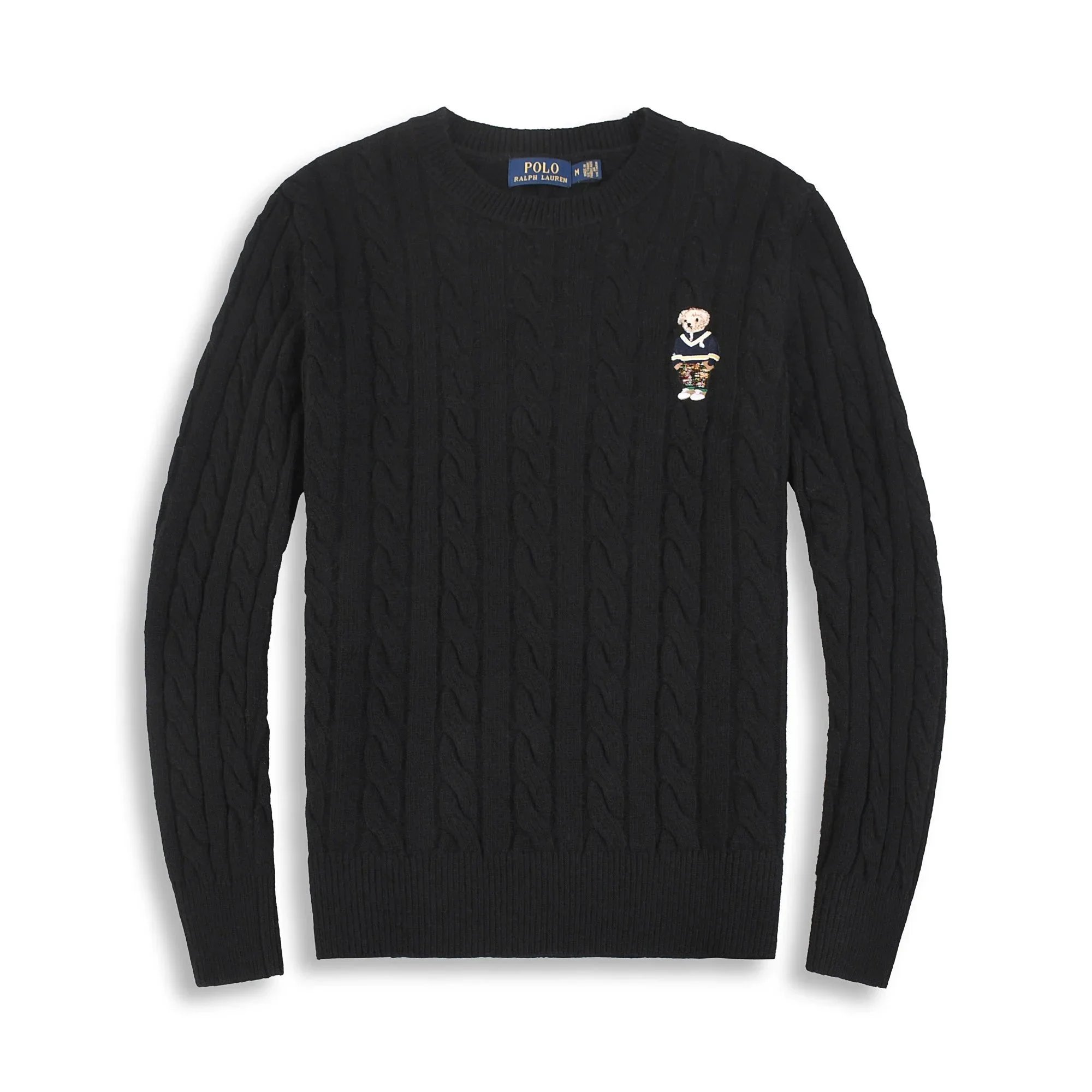 Bear Sweater Black