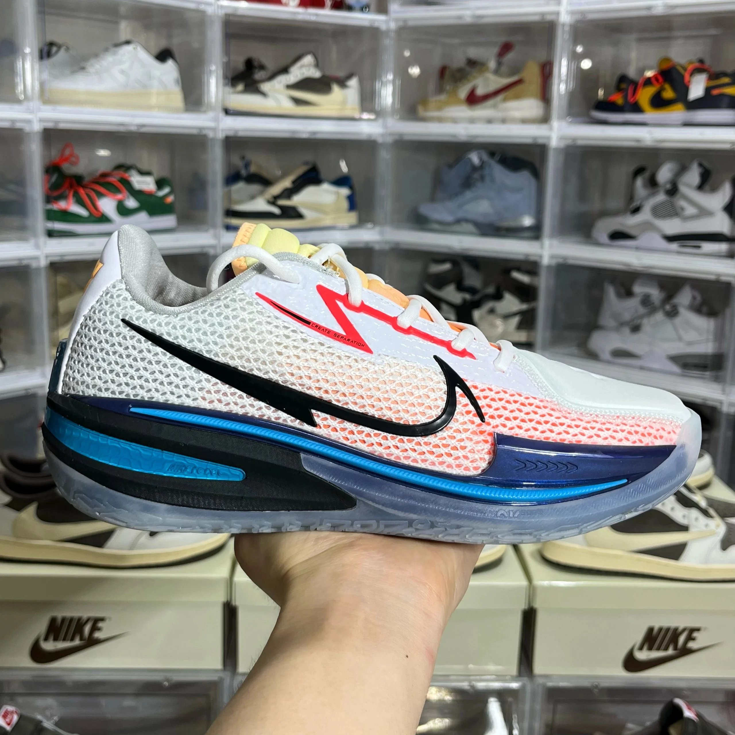 GT White-Blue-Orange 101