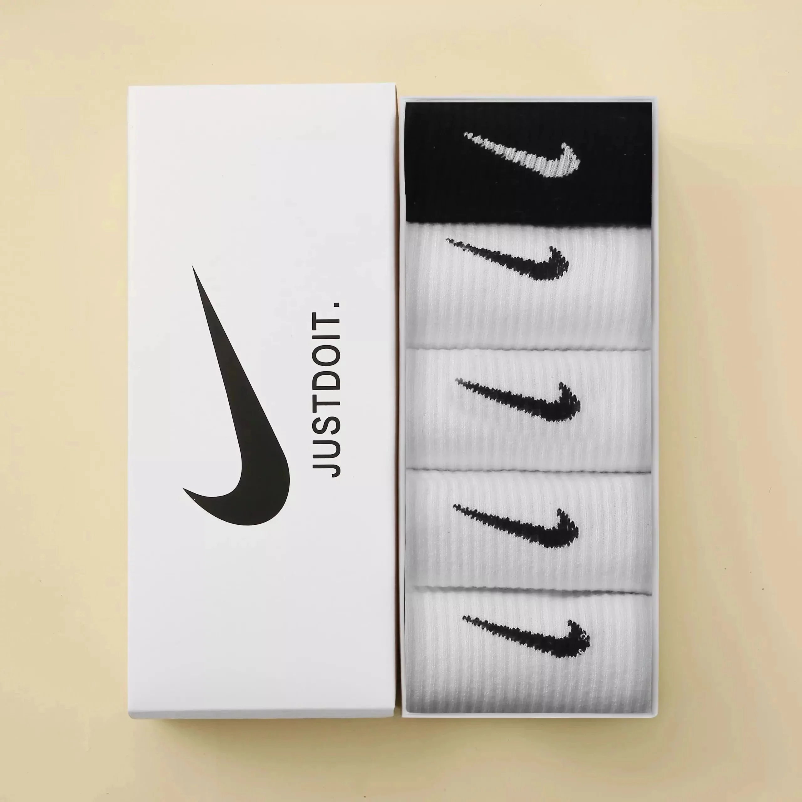 4 white 1 black