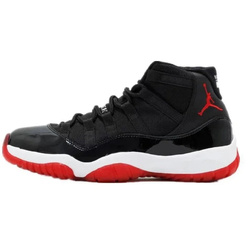 AJ11-Black and Red