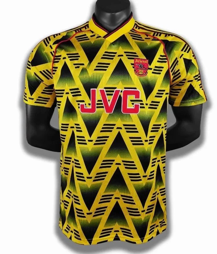 Arsenal’s away matches in the 1991–93 season