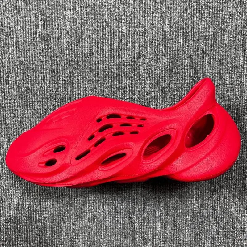 hole shoes red