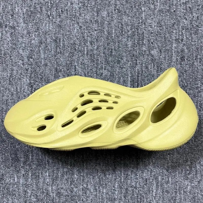 beige hole shoes