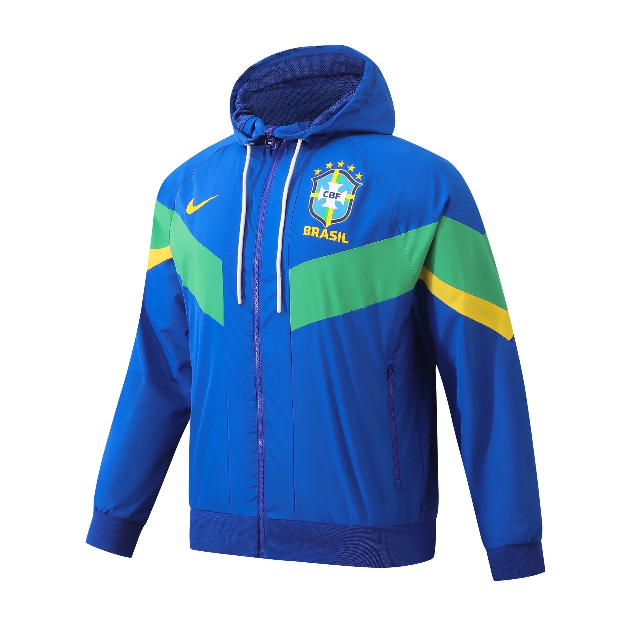Brazilian blue trench coat