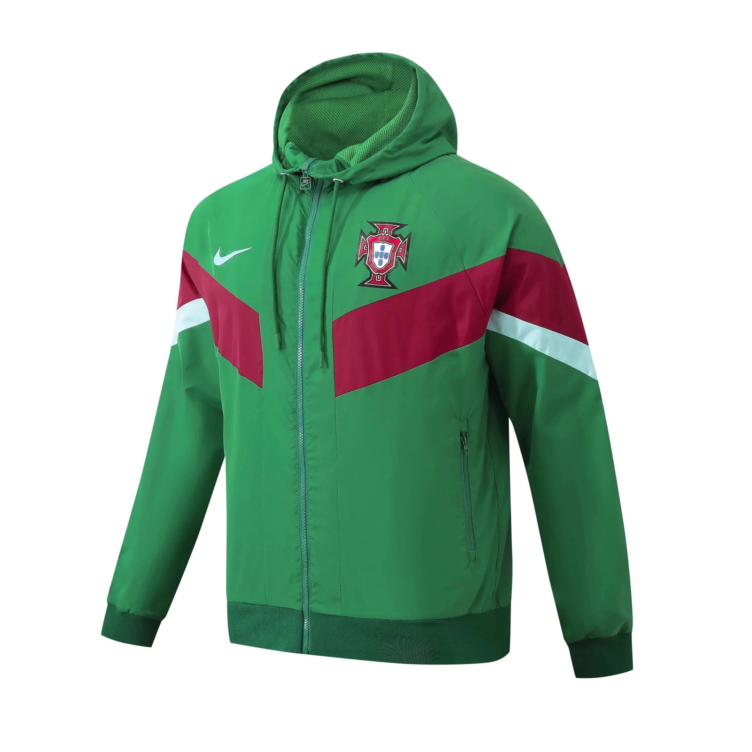 Portuguese green trench coat