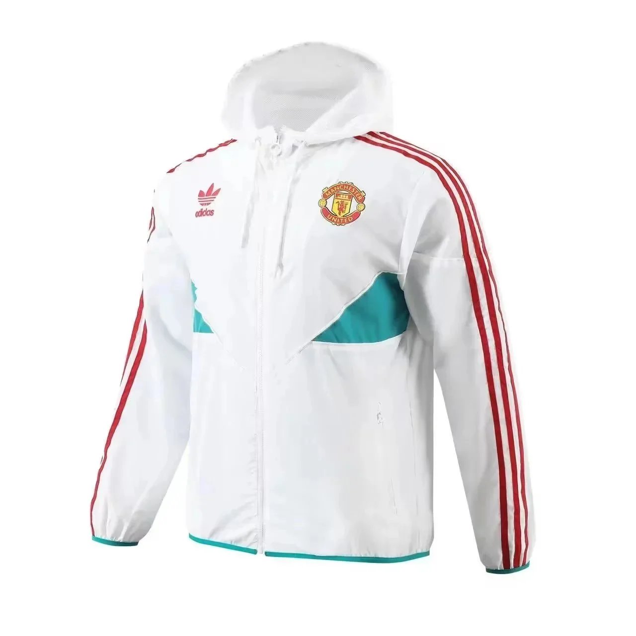 Manchester United white trench coat