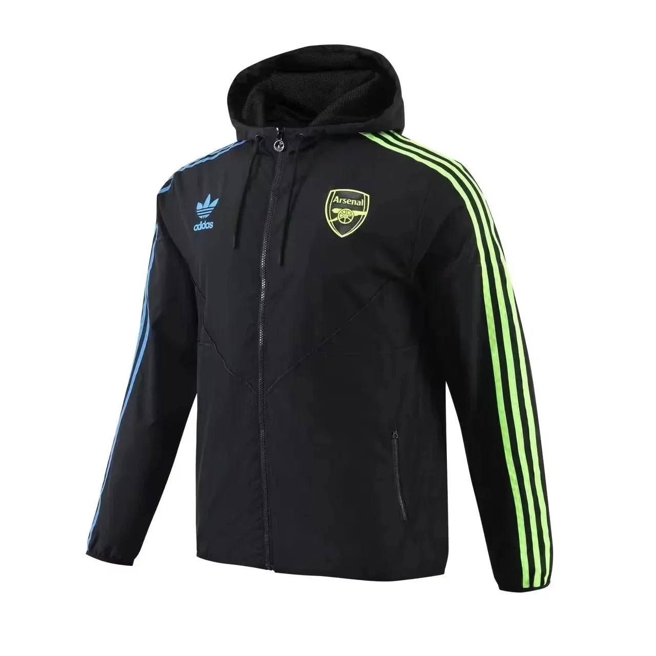 Arsenal black trench coat