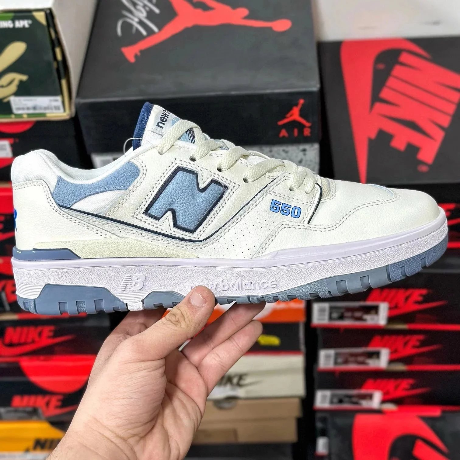 550 Beige-Blue BB550PLA
