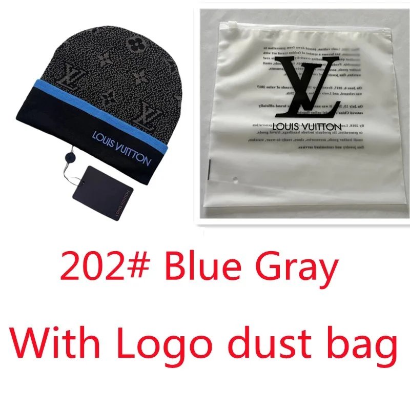 202# blue gray dust bag