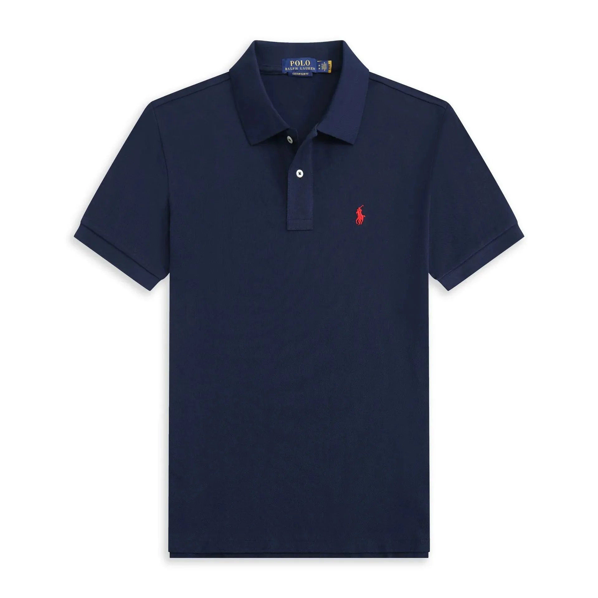 Royal blue and red horse