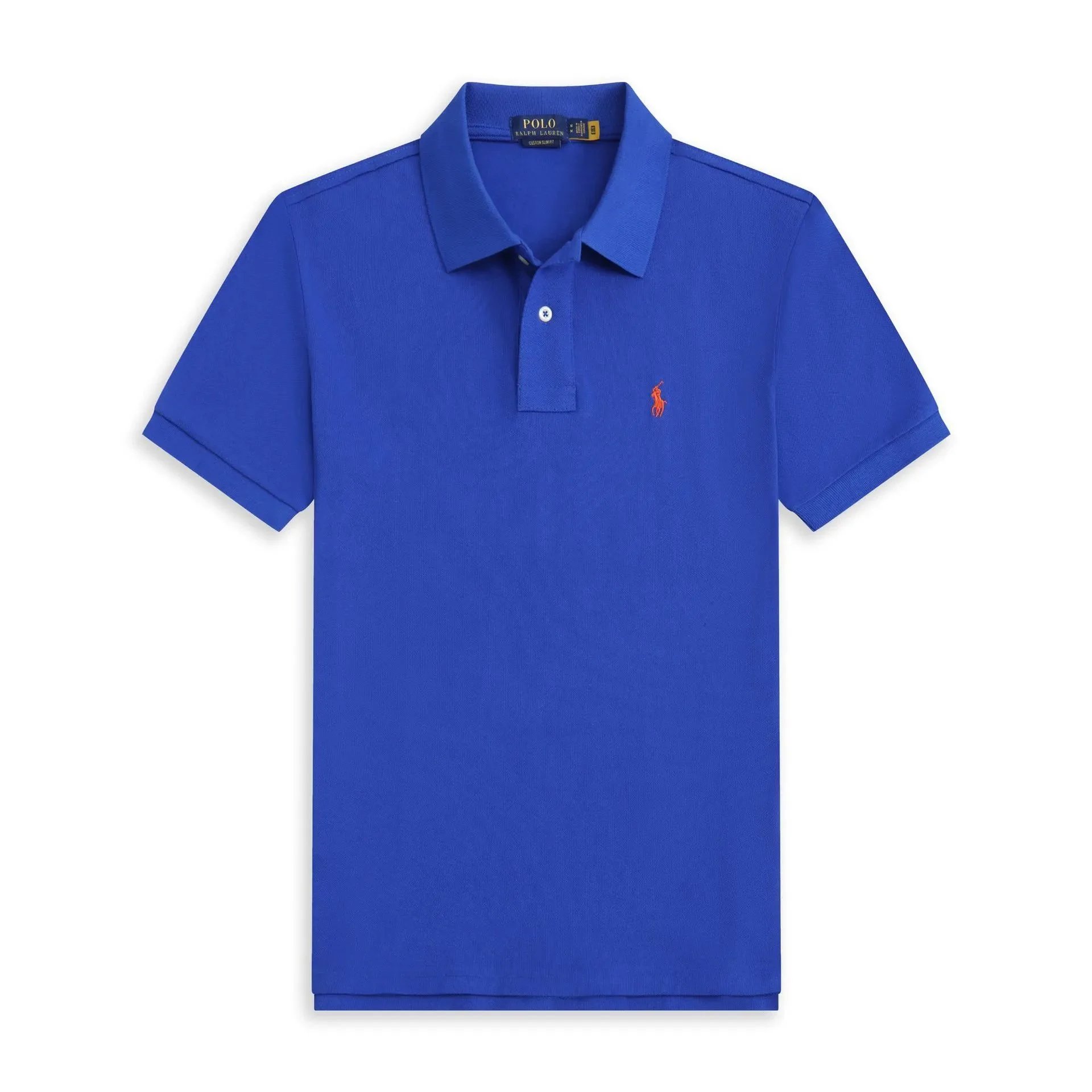 Color blue orange horse