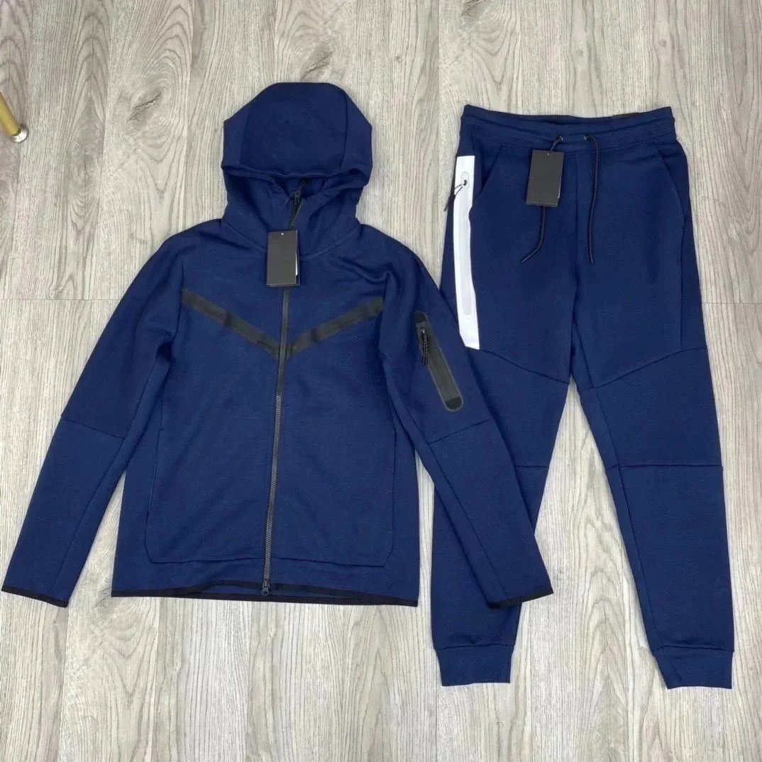 Navy blue suit