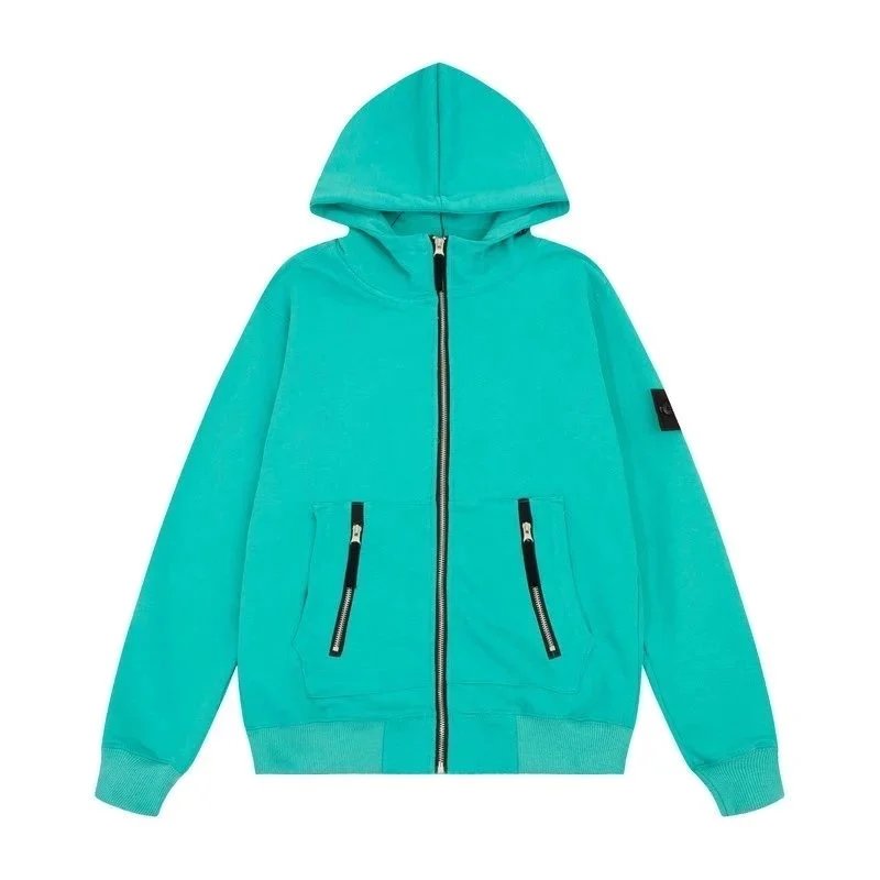 Pocket zipper lake blue