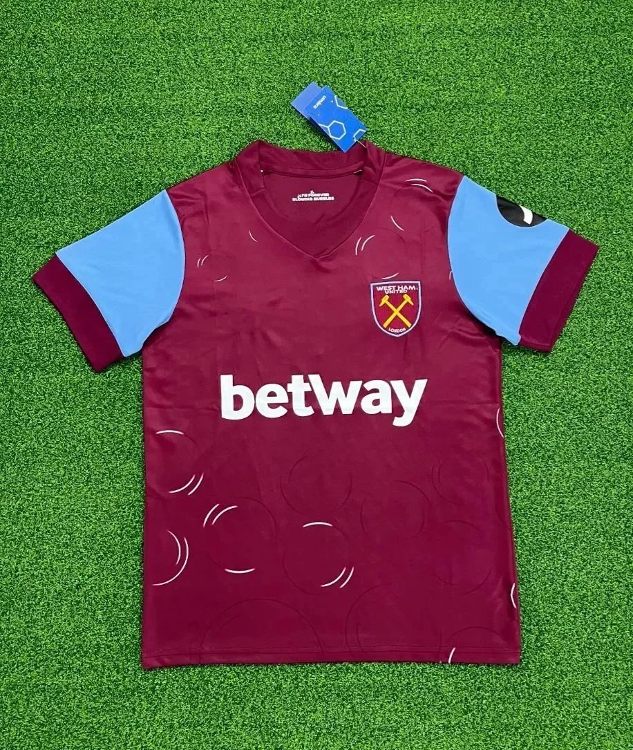 23/24 New West Ham United Red Home Kit