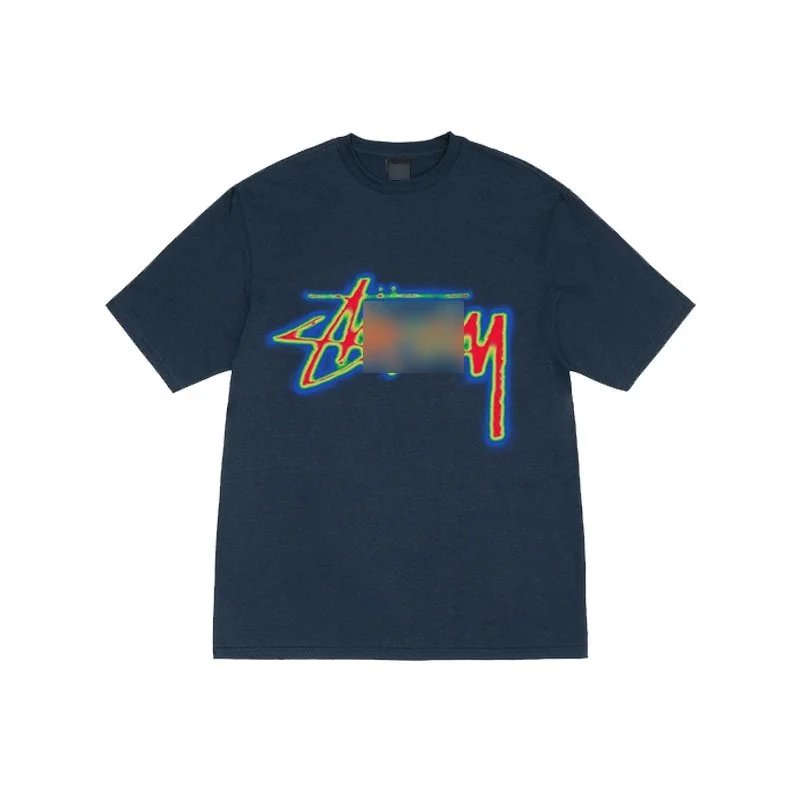 Thermal energy logo Navy short-sleeve